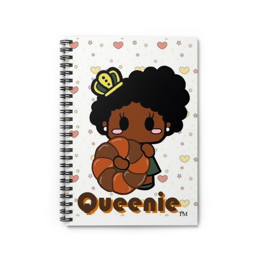 Copy of Queenie Pumpkin Spiral donut Notebook