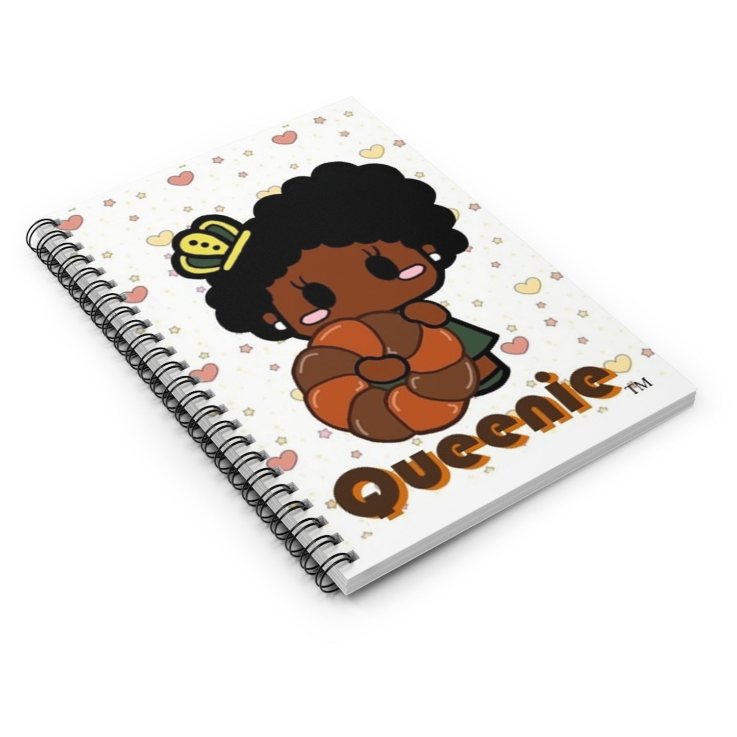Copy of Queenie Pumpkin Spiral donut Notebook