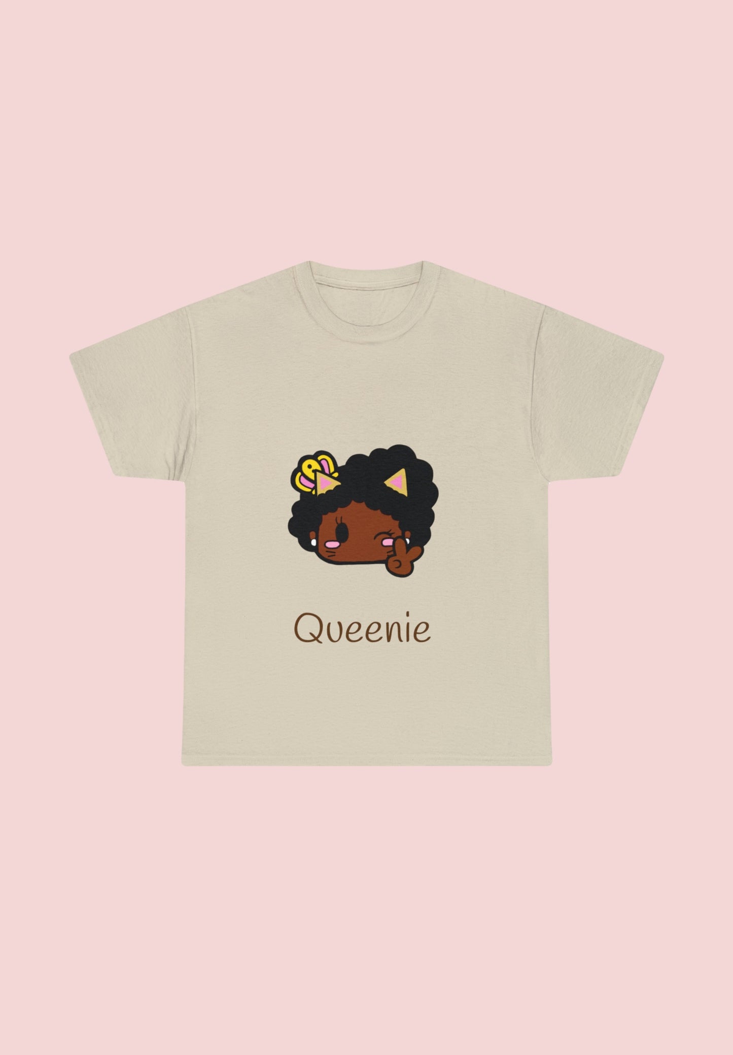 Cat Wink Queenie Unisex Tee
