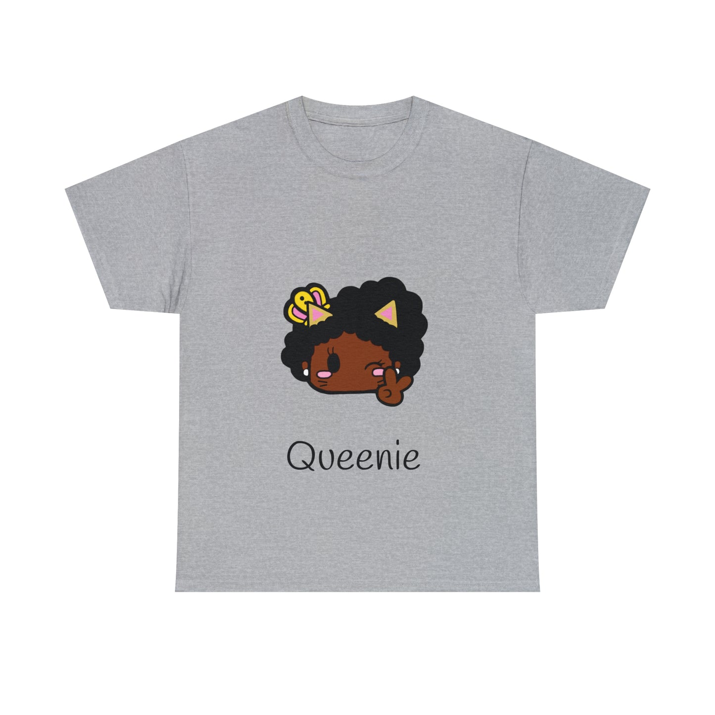 Cat Wink Queenie Unisex Tee