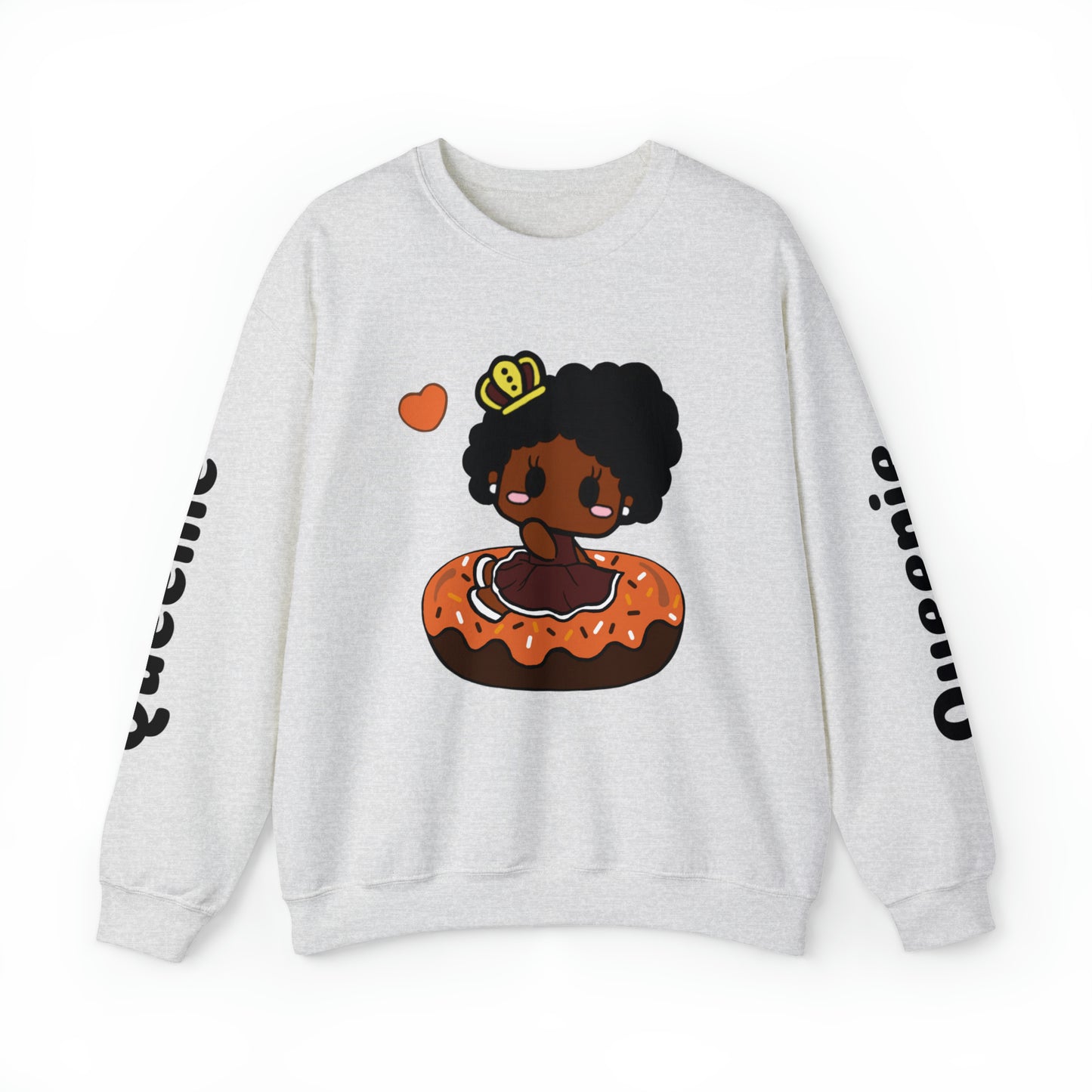 Pumpkin spice Queenie donut sweatshirt