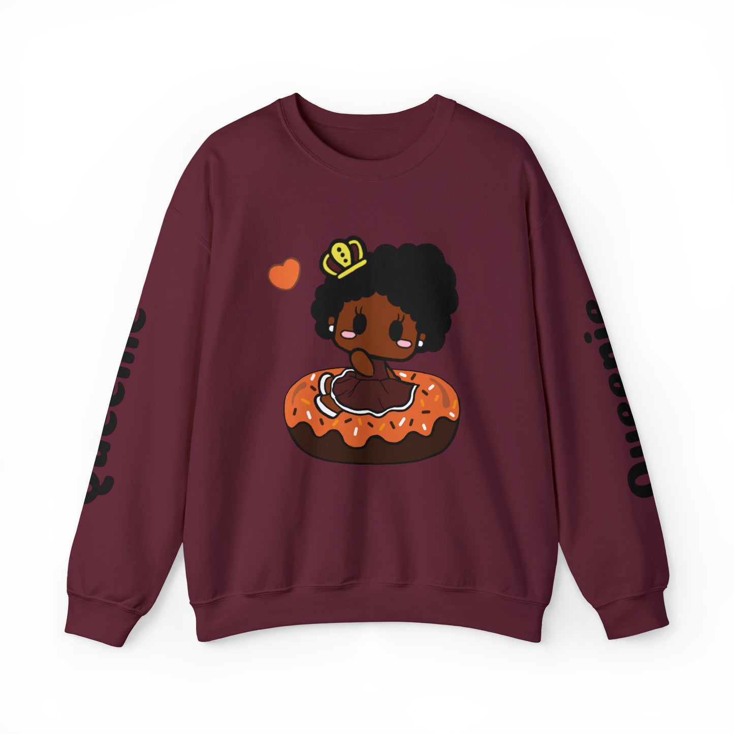 Pumpkin spice Queenie donut sweatshirt