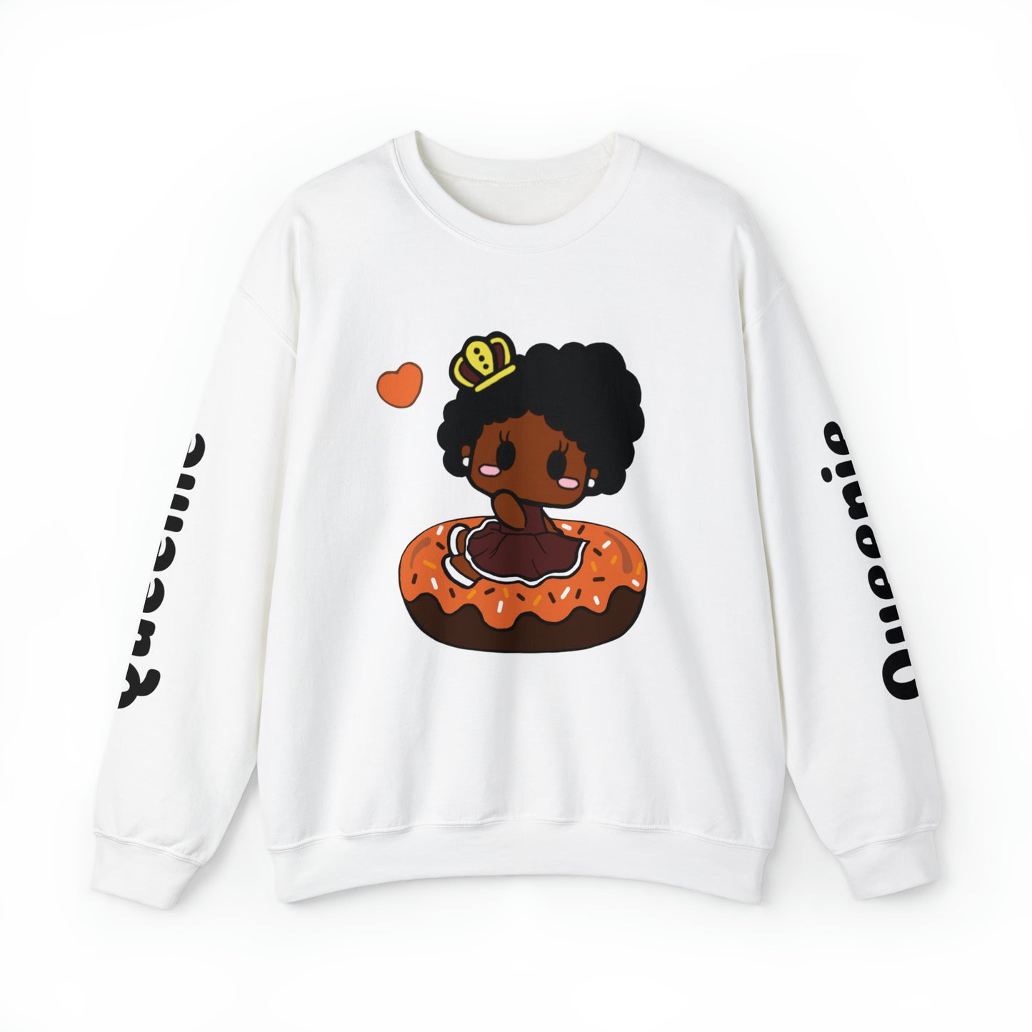 Pumpkin spice Queenie donut sweatshirt