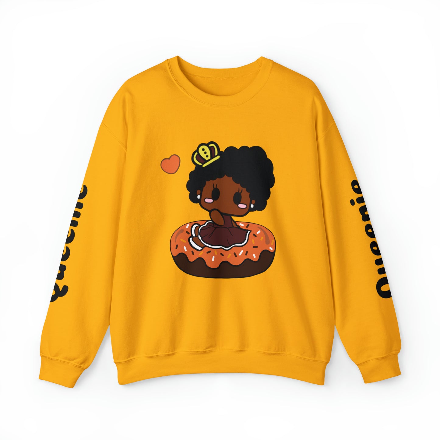 Pumpkin spice Queenie donut sweatshirt