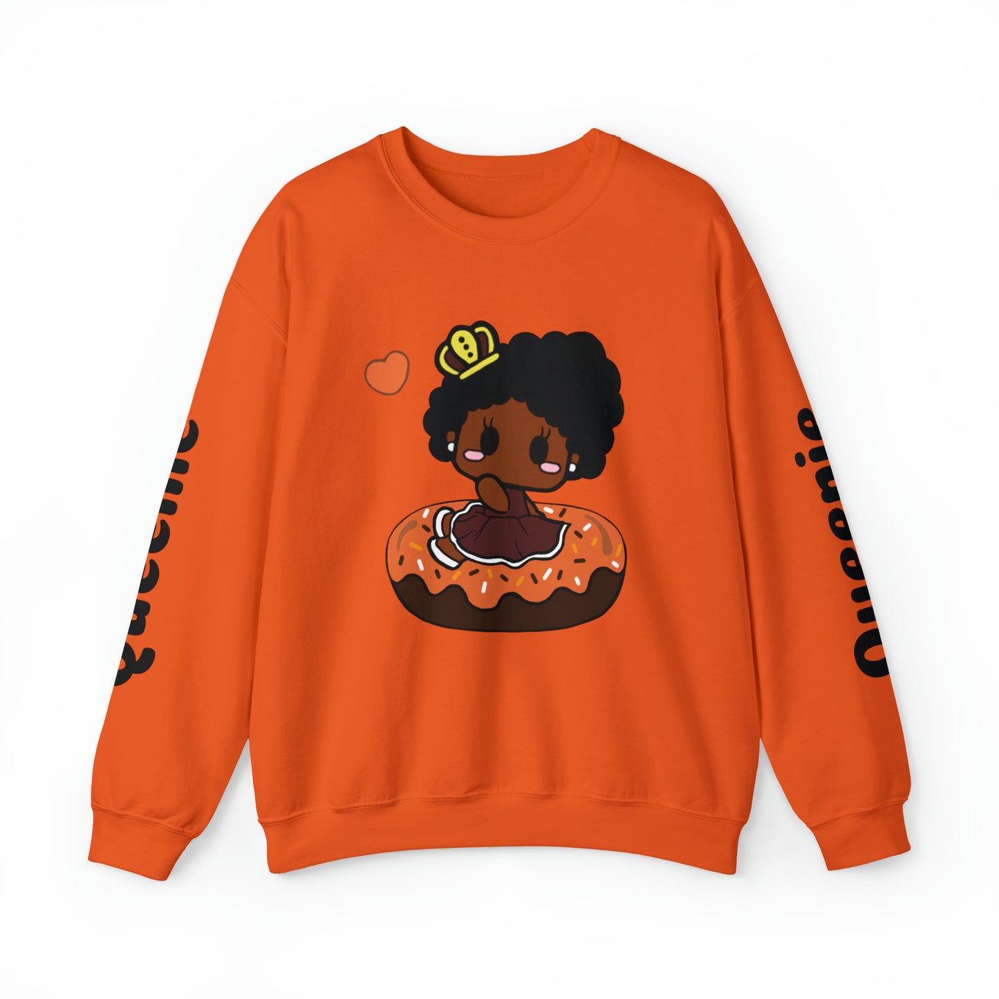 Pumpkin spice Queenie donut sweatshirt