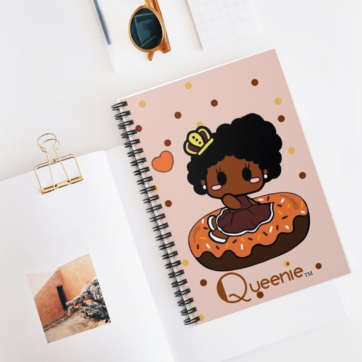 Queenie Pumpkin Spice donut Notebook