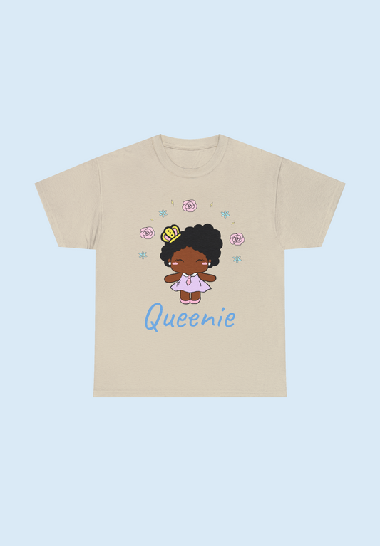 Unisex Queenie Flower Power Cotton Tee