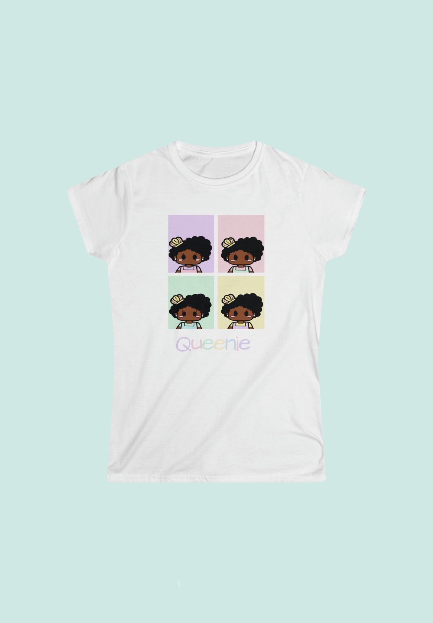 Queenie Pastel Portrait Tee