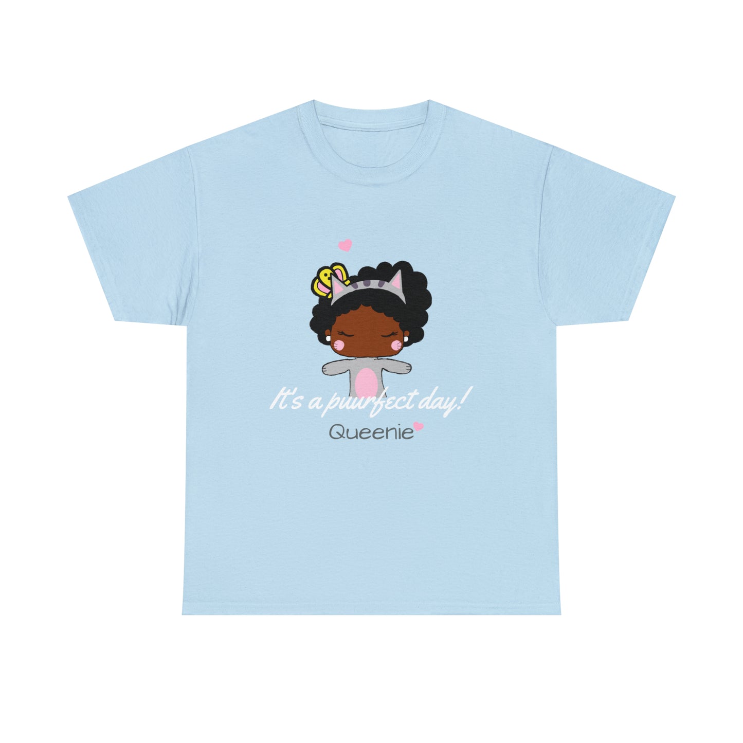 Purrrfect Day Cat Queenie Unisex Tee