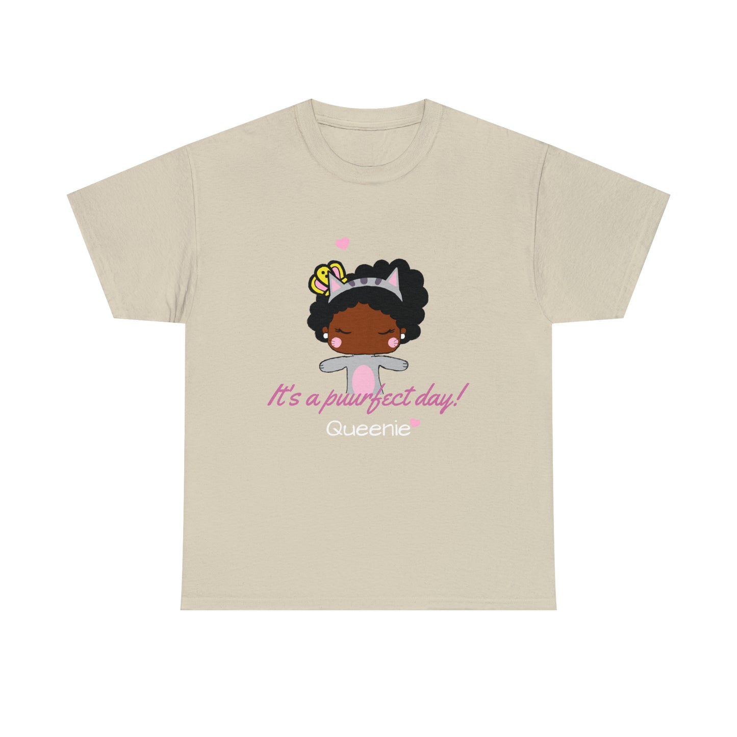 Purrrfect Day Cat Queenie Unisex Tee