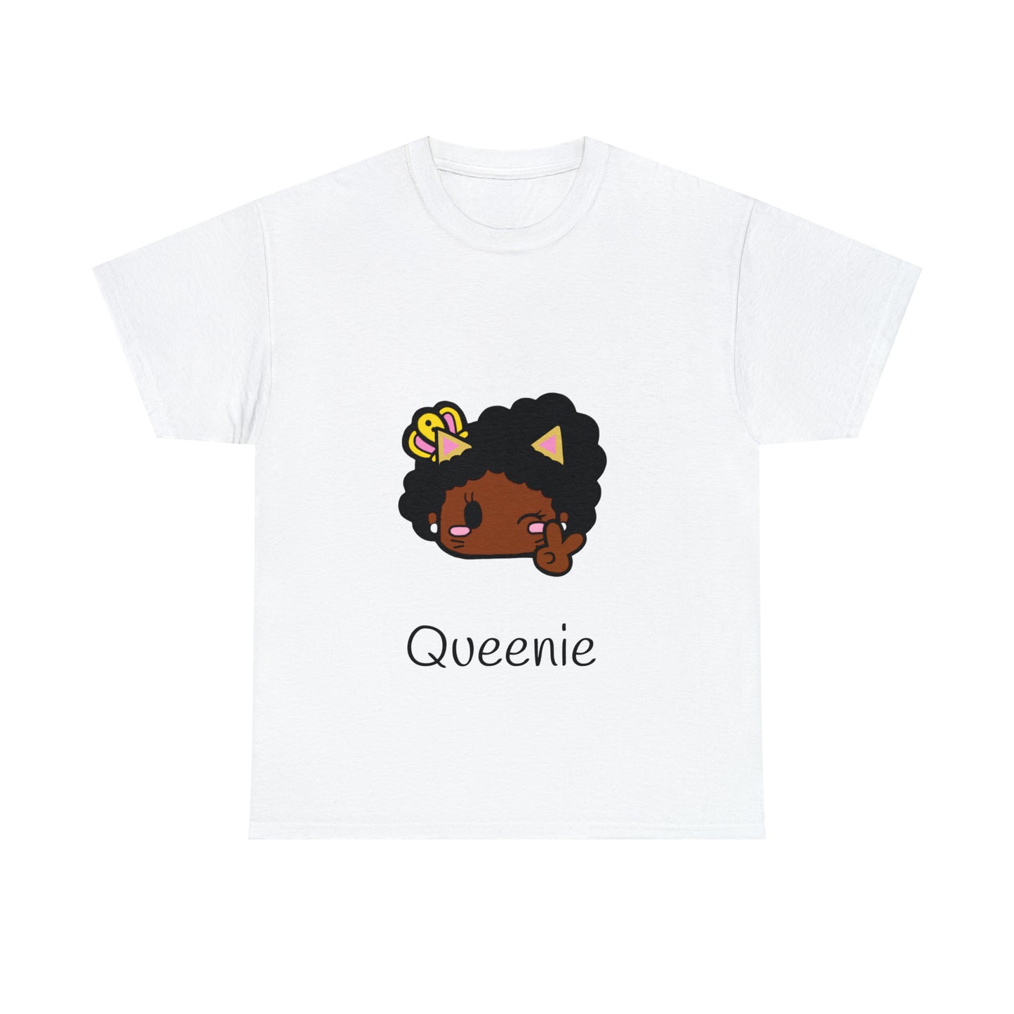 Cat Wink Queenie Unisex Tee