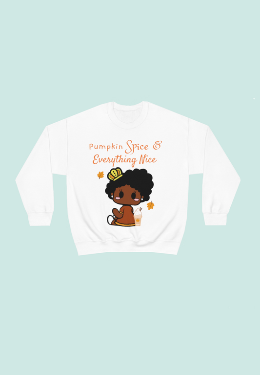 Queenie Pumpkin Spice Unisex Sweatshirt