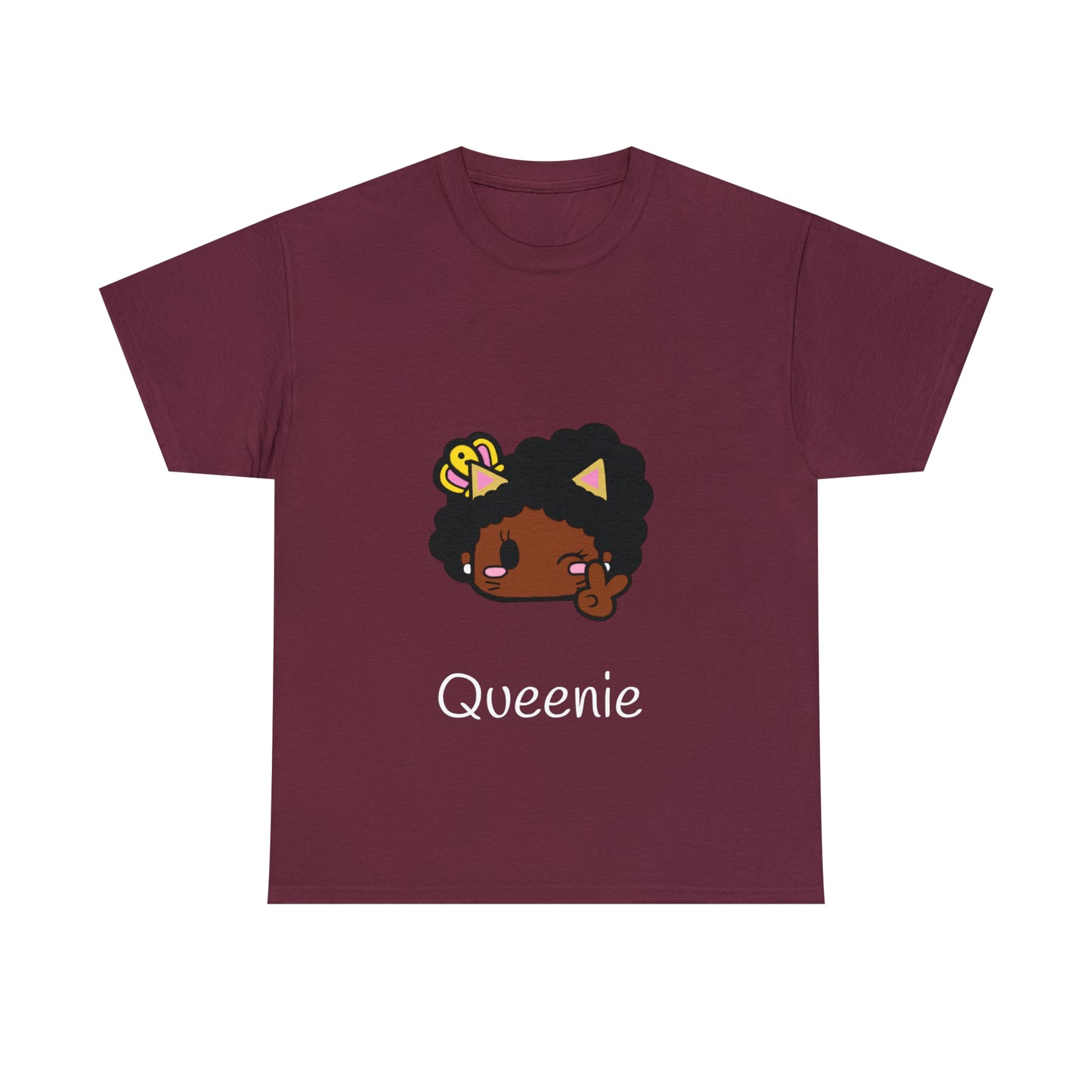 Cat Wink Queenie Unisex Tee