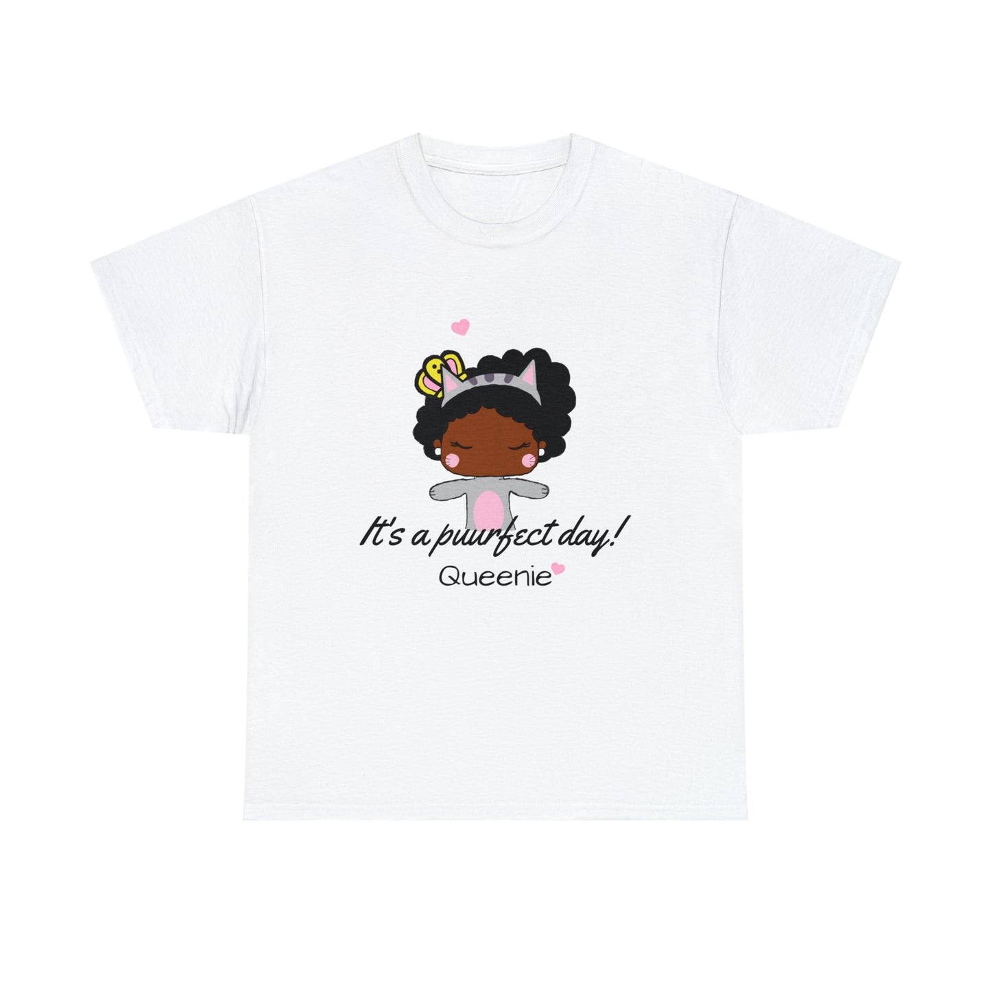 Purrrfect Day Cat Queenie Unisex Tee