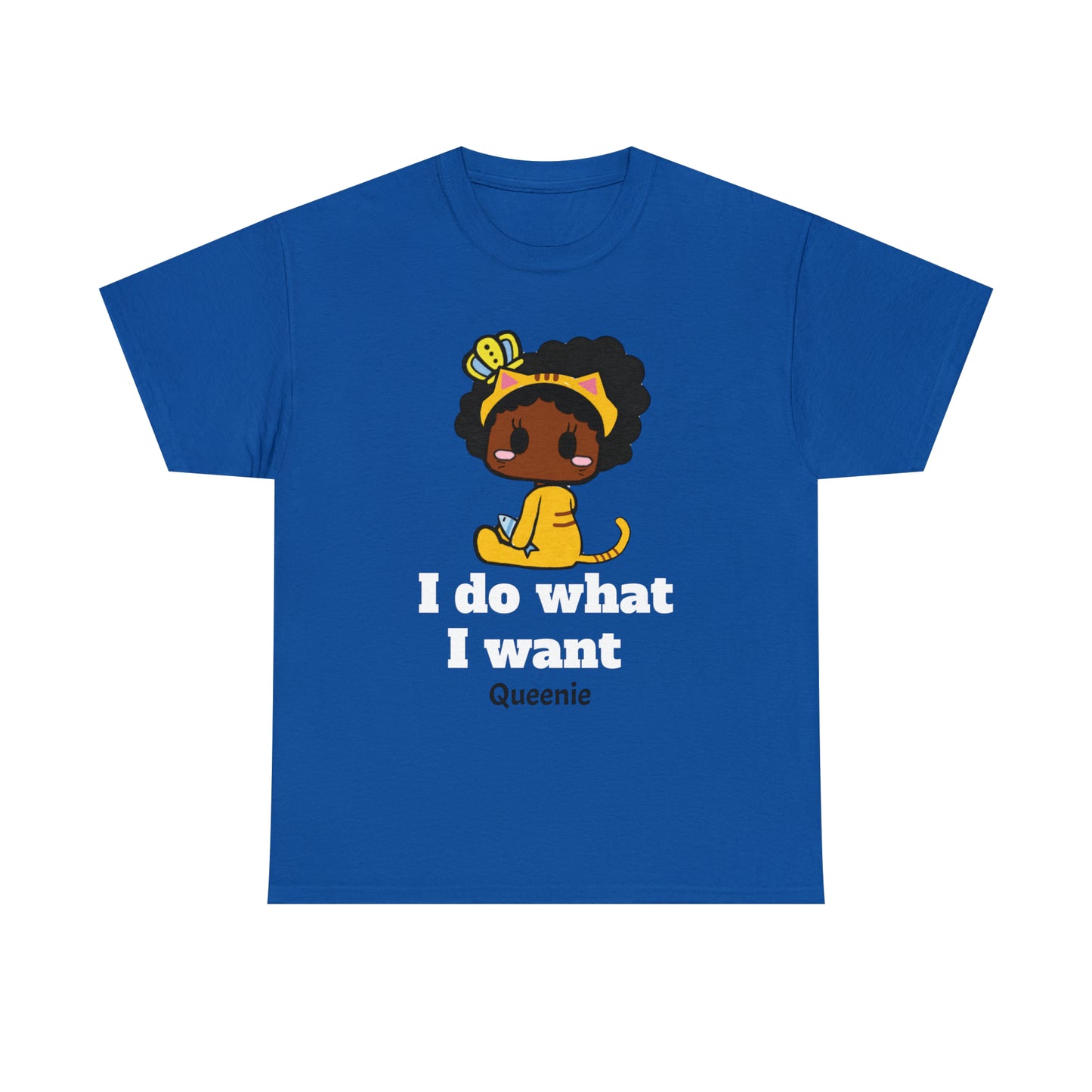 I do what I want Cat Queenie Unisex Tee