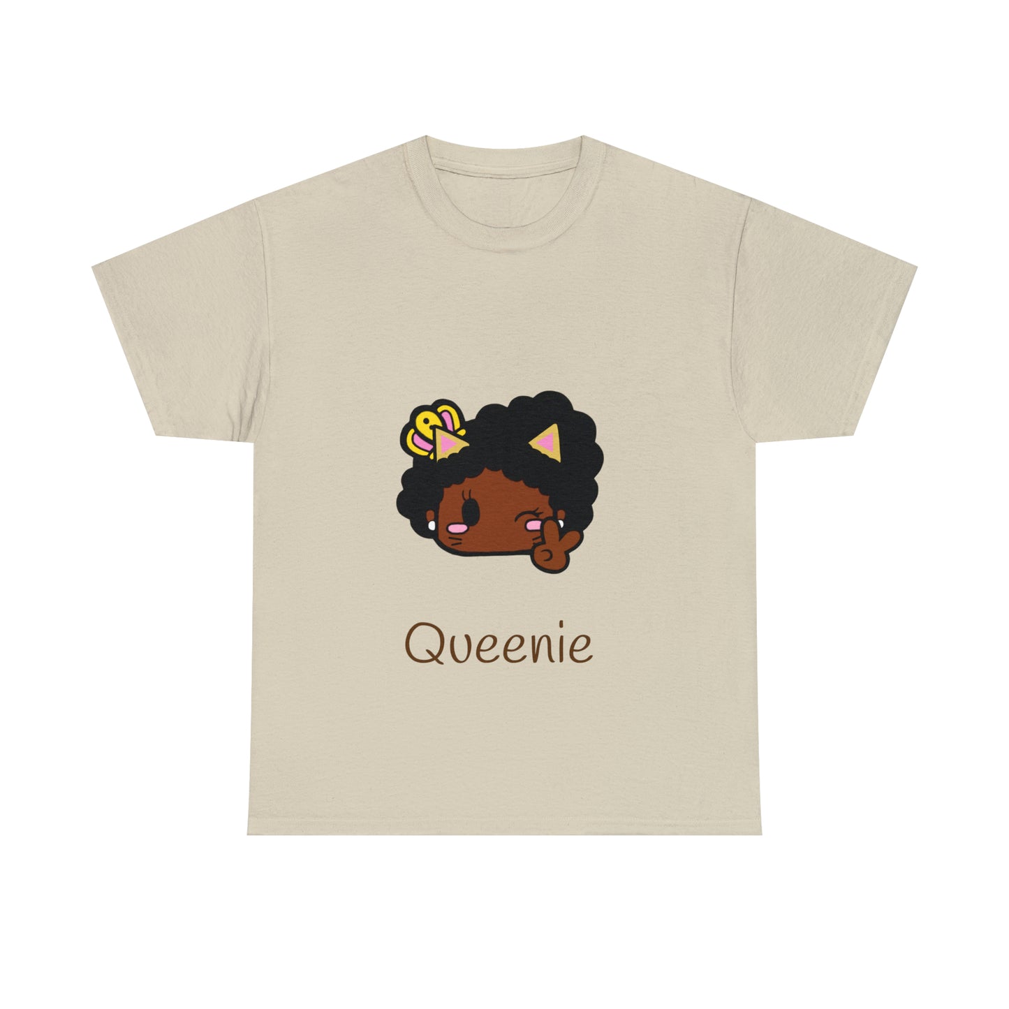 Cat Wink Queenie Unisex Tee