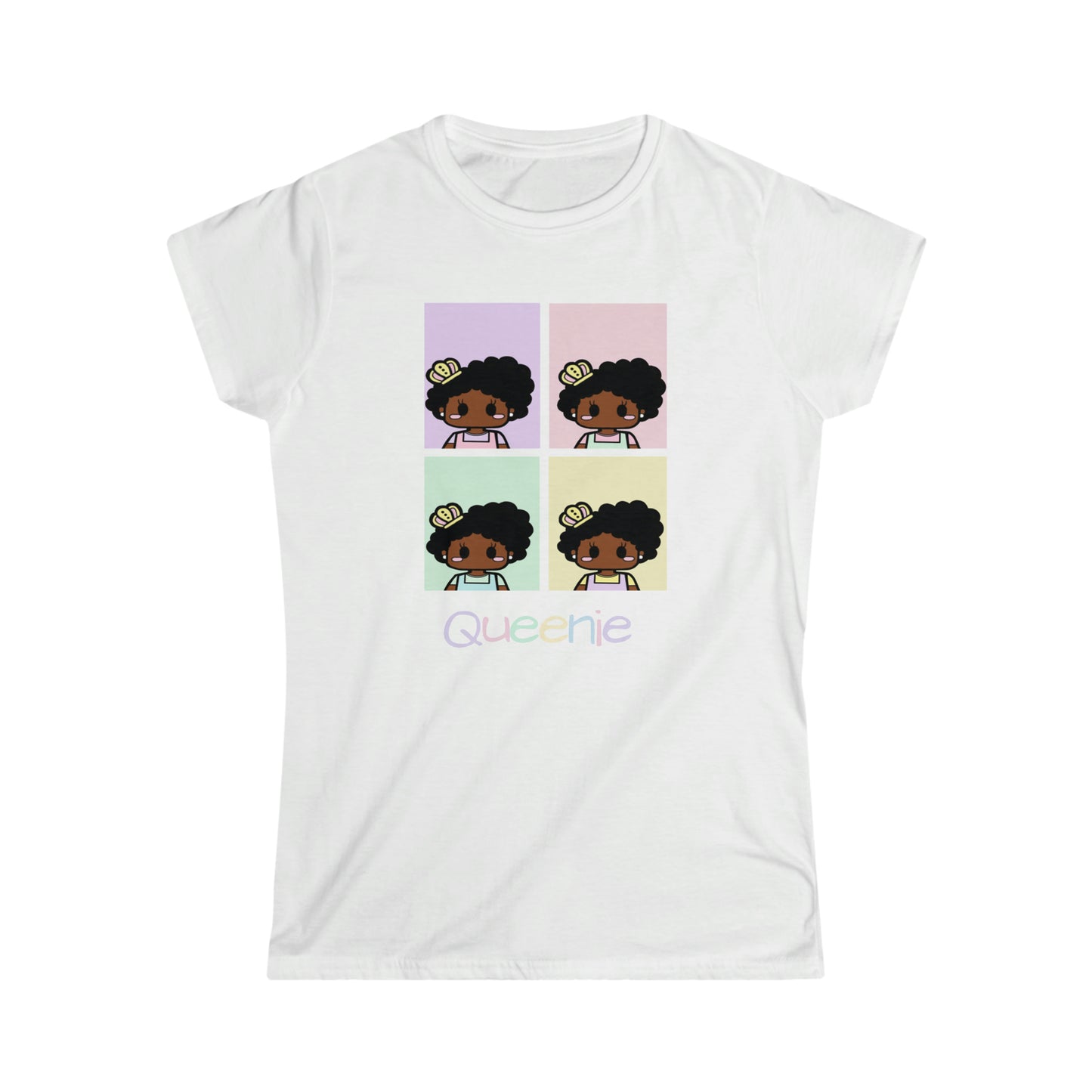 Queenie Pastel Portrait Tee